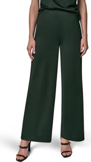 Donna Karan New York Pull On Wide Leg Pants