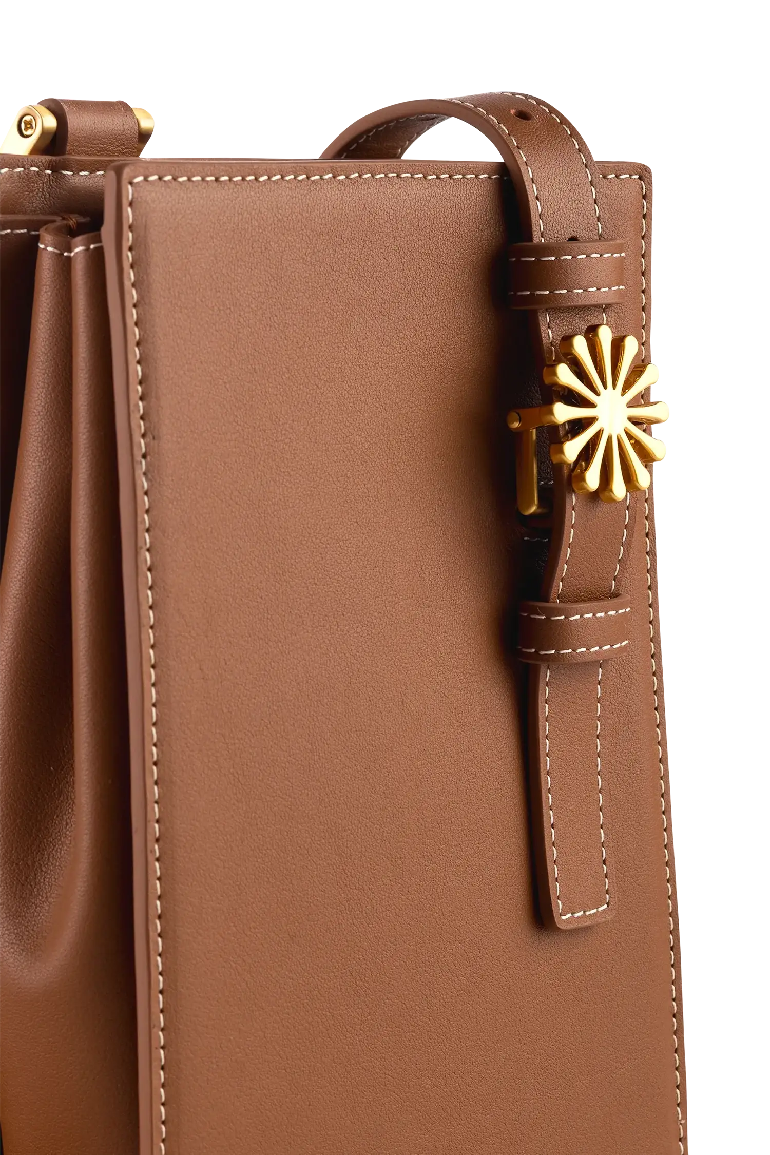 1PM Leather Crossbody Bag, Alternate, color, Caramel