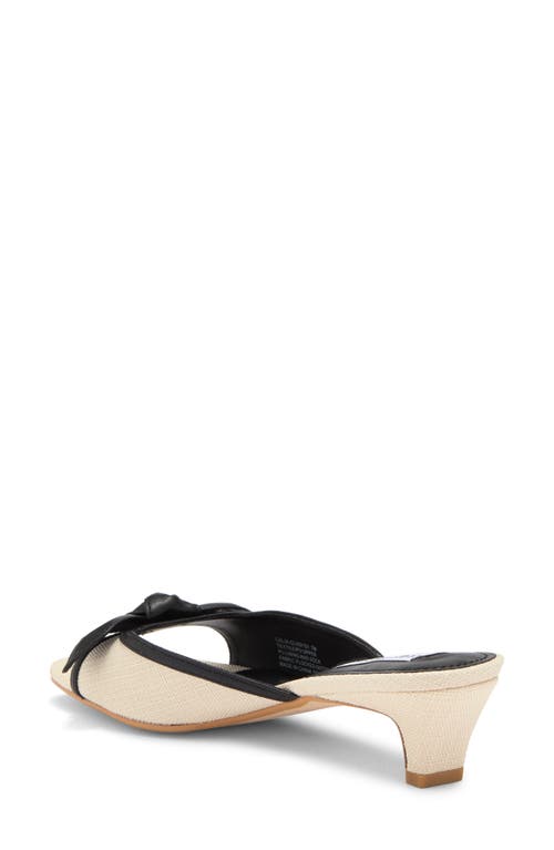 Shop Steve Madden Calix Mule Sandal In Bone Multi