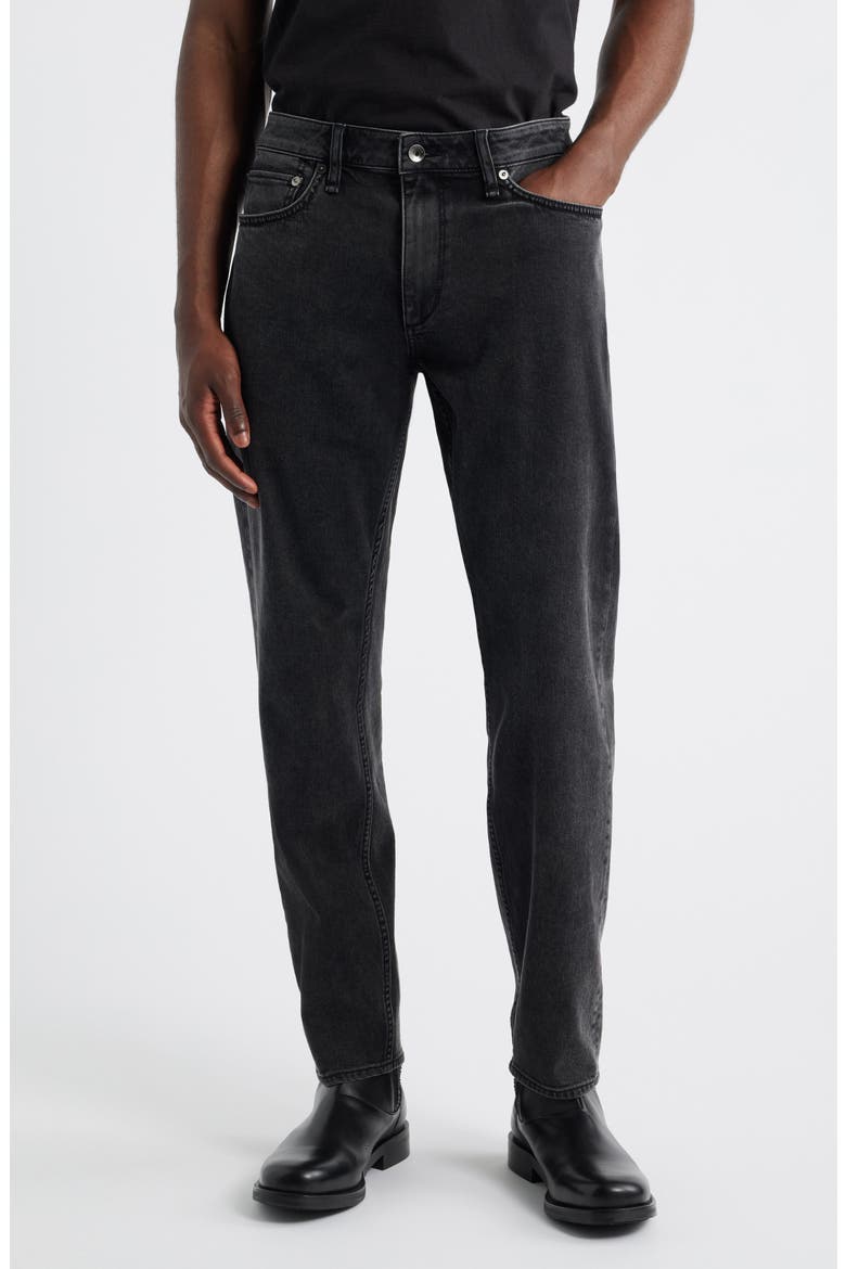 Fit 3 Authentic Stretch Athletic Fit Jeans, Main, color, FDBLK