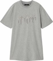 AllSaints Chains Sequin T-Shirt Dress