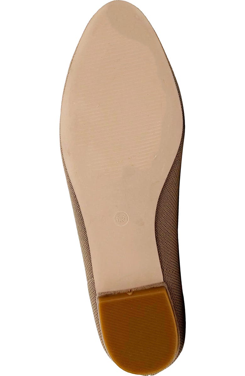 CHELSEA CREW Flight Knit Flat, Alternate, color, Taupe Knit