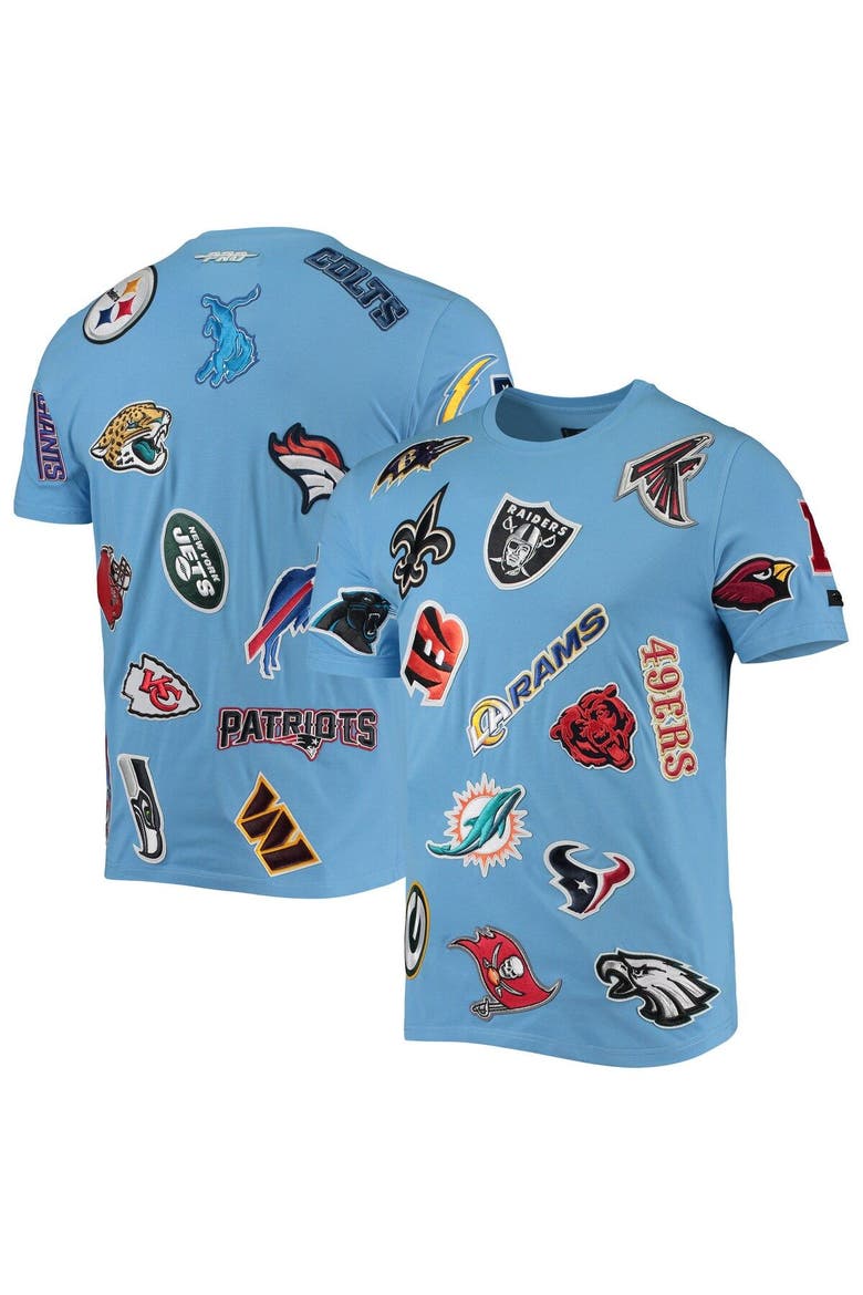 Men's Pro Standard Blue NFL League Wordmark T-Shirt, Main, color, Blue