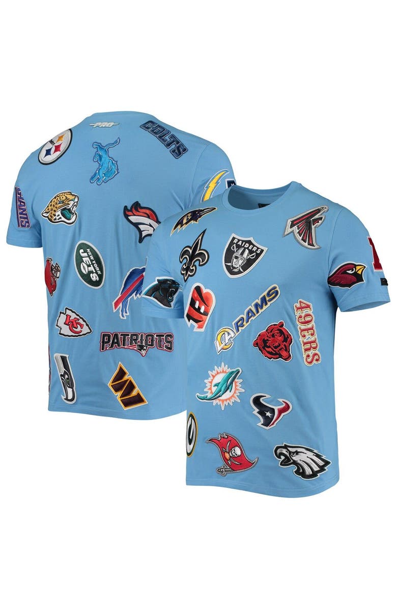 PRO STANDARD Men's Pro Standard Blue NFL League Wordmark T-Shirt, Main, color, Blue