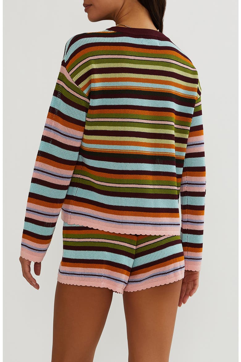 Paradise Stripe Beach Sweater, Alternate, color, PARADISE STRIPE