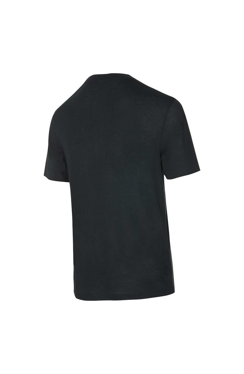 CONCEPTS SPORT Men's Concepts Sport  Black/Blue Carolina Panthers Vector T-Shirt & Flannel Pants Sleep Set, Alternate, color, Black