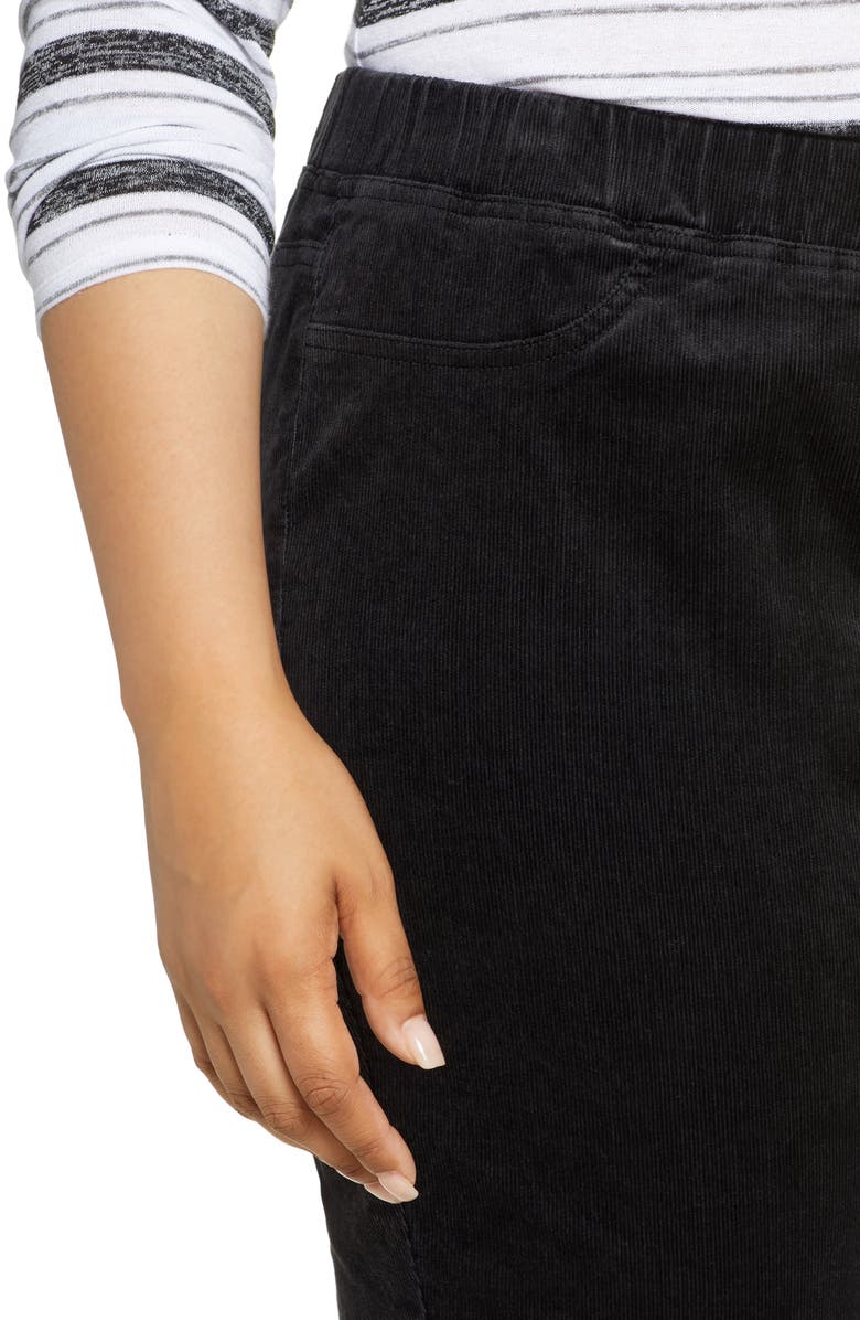 Eileen Fisher Organic Cotton Blend Denim Leggings, Alternate, color, 