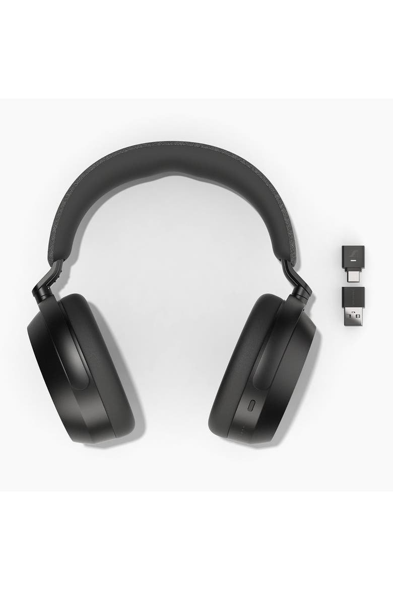 Momentum 4 Headphone and BTD 700 USB Dongle Bundle (Nordstrom Exclusive), Alternate, color, Black