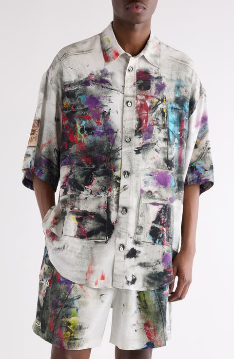 Men's Acne Studios Button Up Shirts | Nordstrom
