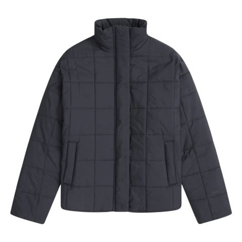 Nina Grid Quilted Padded Jacket