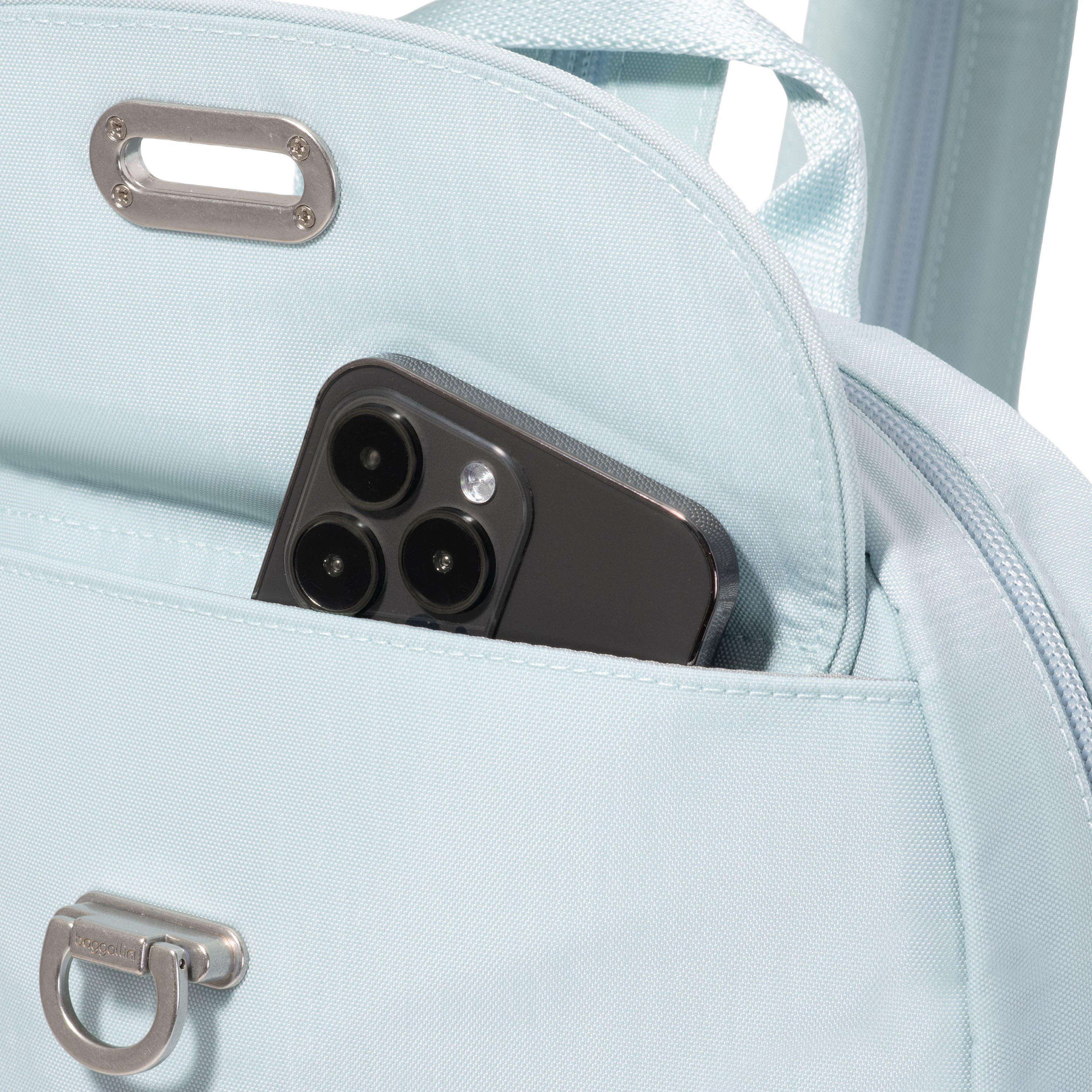 BAGGALLINI Coastal Flip Lock Day Pack, Alternate, color, Pool