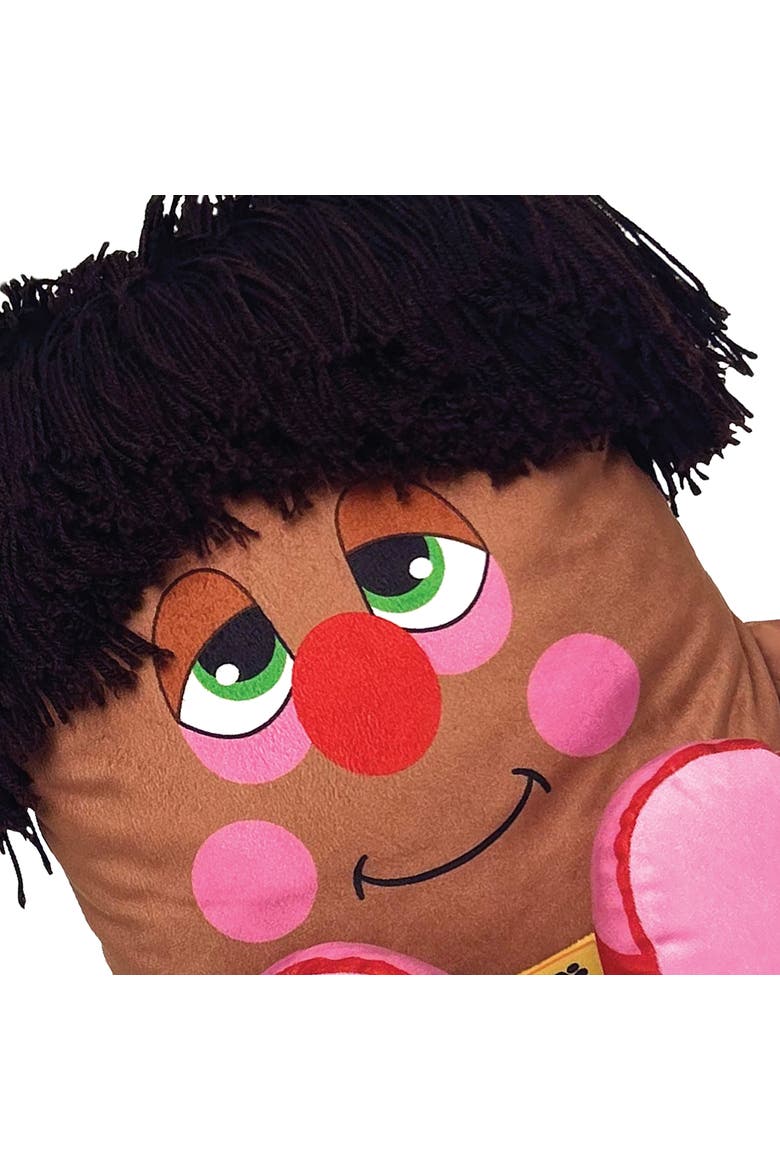 Big Shoe Plush 2In1 Toy & Pillow, Alternate, color, Brown