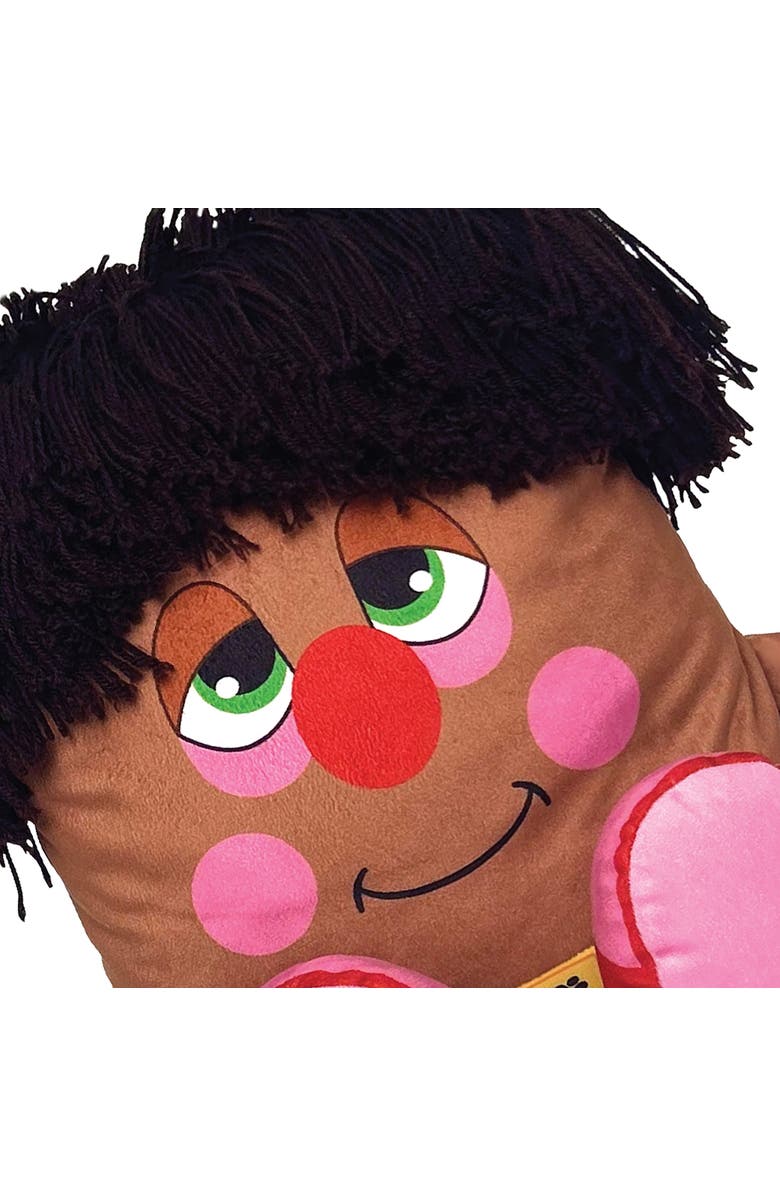 Pillow People Big Shoe Plush 2In1 Toy & Pillow, Alternate, color, Brown