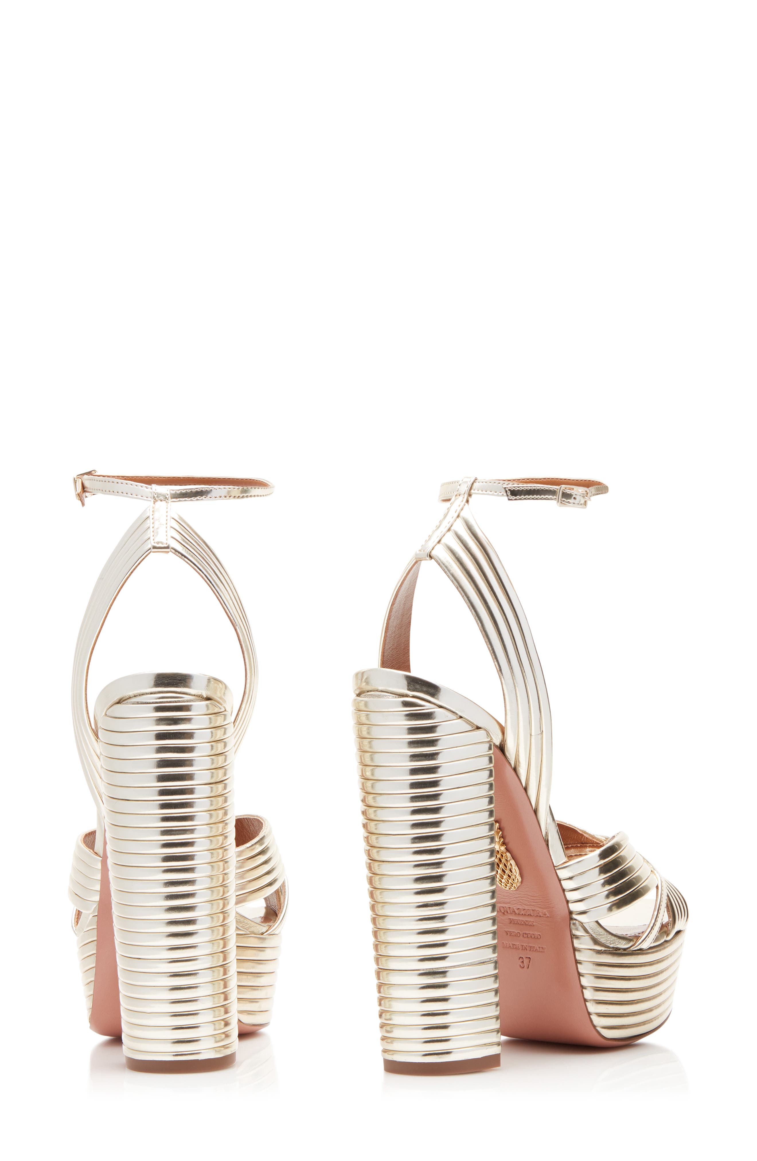 Aquazzura Platform Sandal, Alternate, color, 