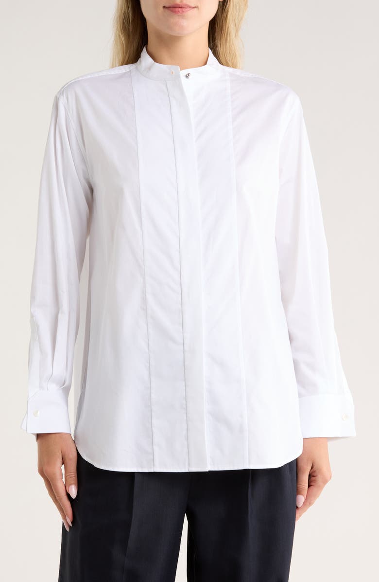 A.L.C. Katherine Oversize Button-Up Shirt, Main, color, White