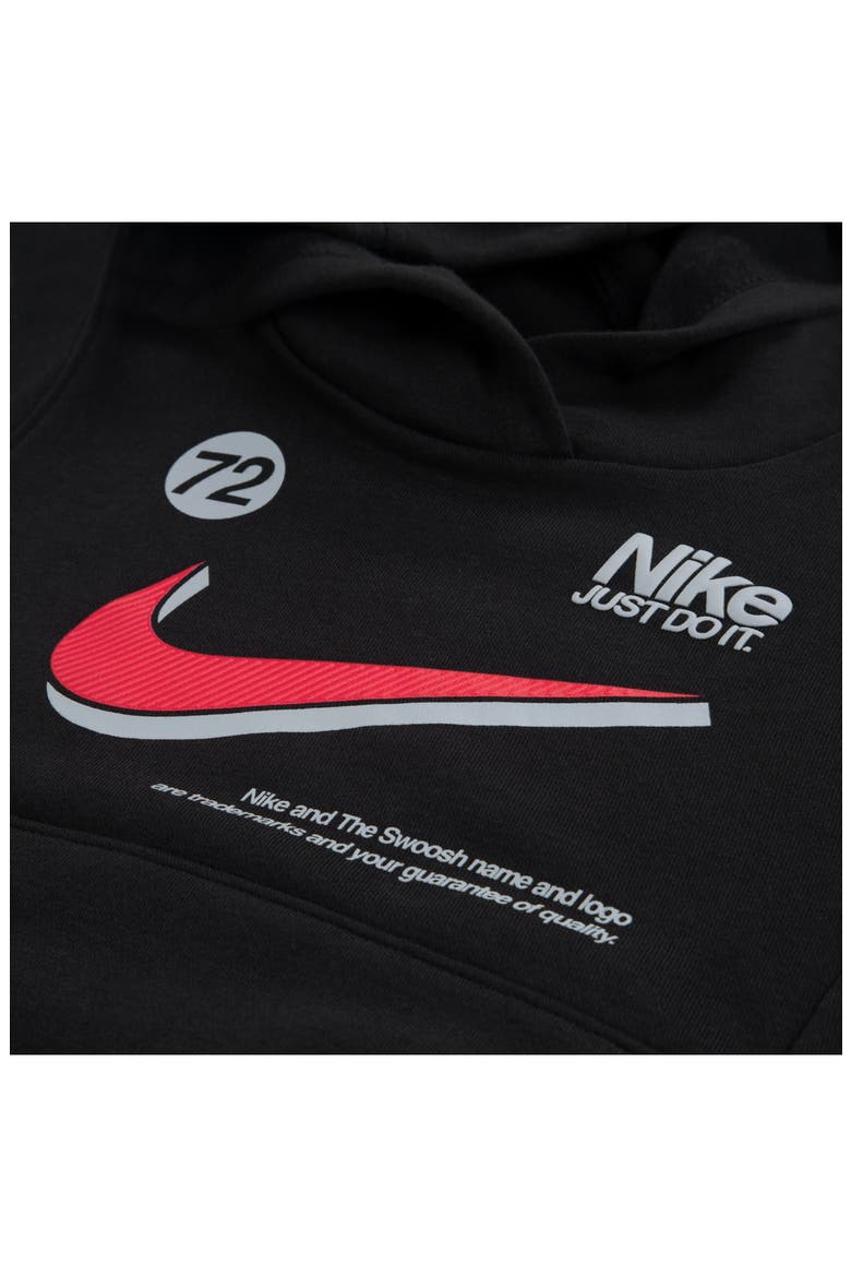 Kids' Pullover Hoodie & Joggers Set, Alternate, color, BLACK