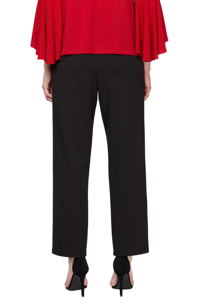 Slim Leg Pants, Alternate, color, BLACK