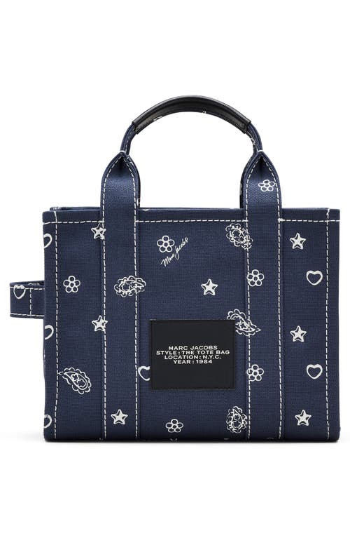 Marc Jacobs The Small Cotton Canvas Tote In Multi