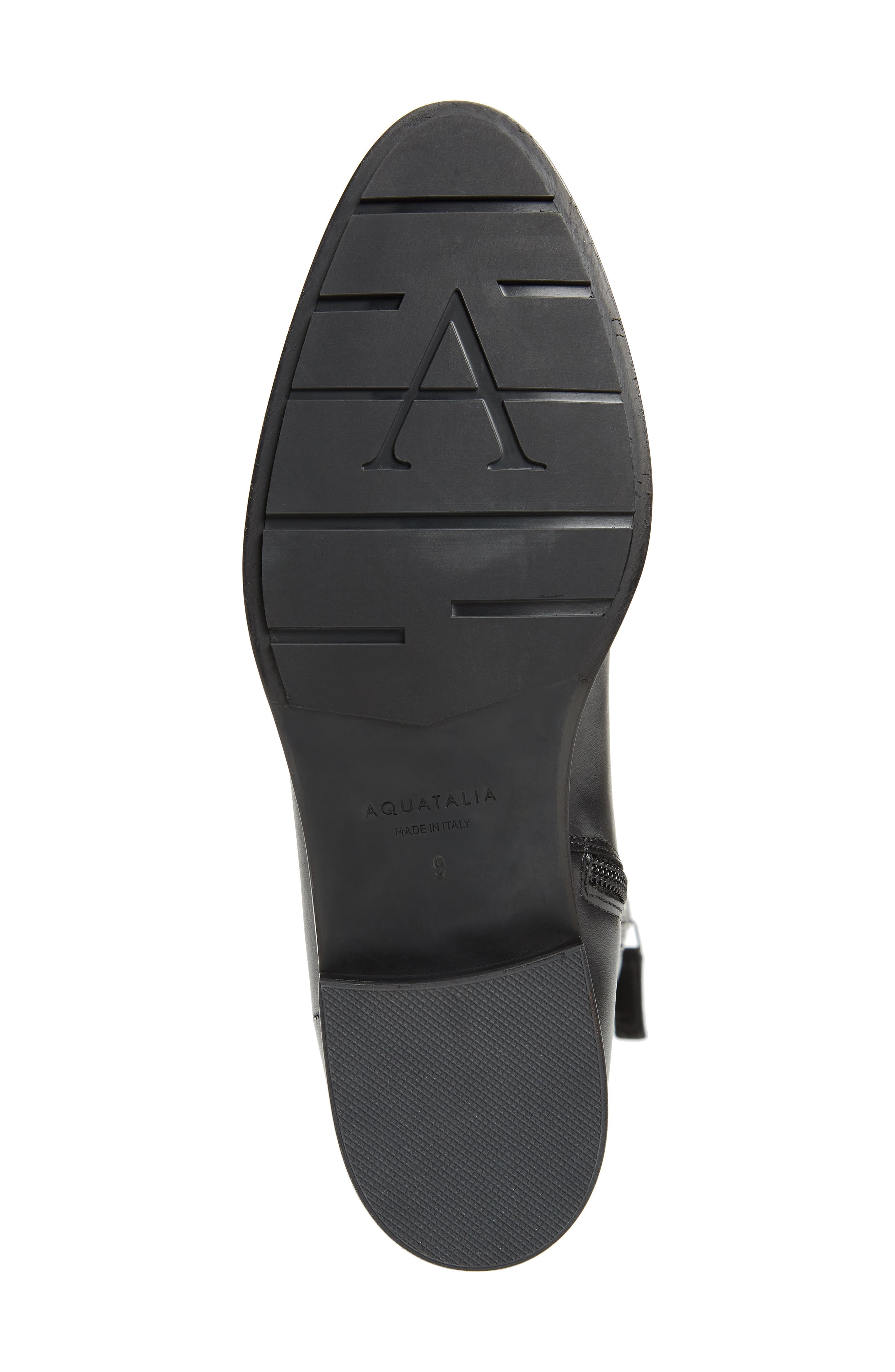 Nastia Water Resistant Boot, Alternate, color, BLACK