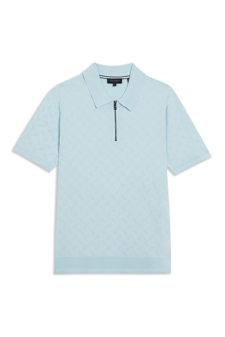 Palton Textured Sweater Polo, Alternate, color, PALE BLUE