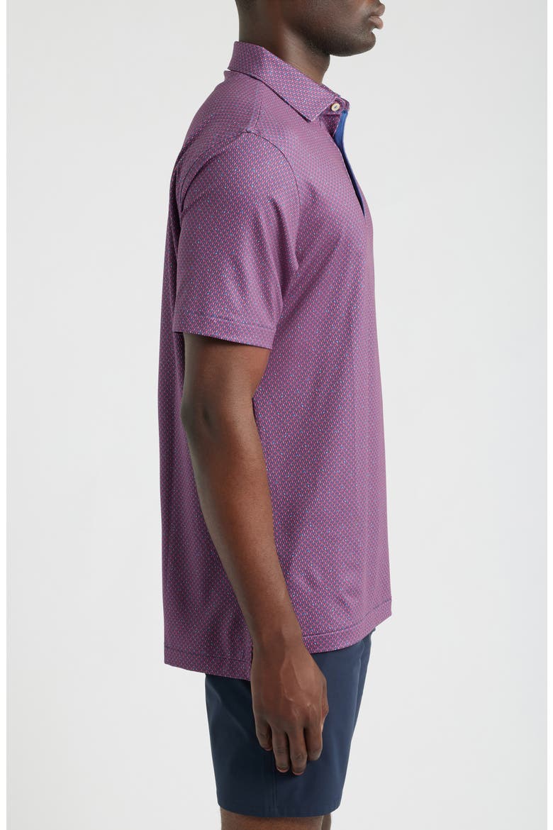 Lobster Boil Performance Jersey Polo, Alternate, color, BALI BLUE