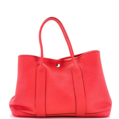 Garden Party Tote Leather 36