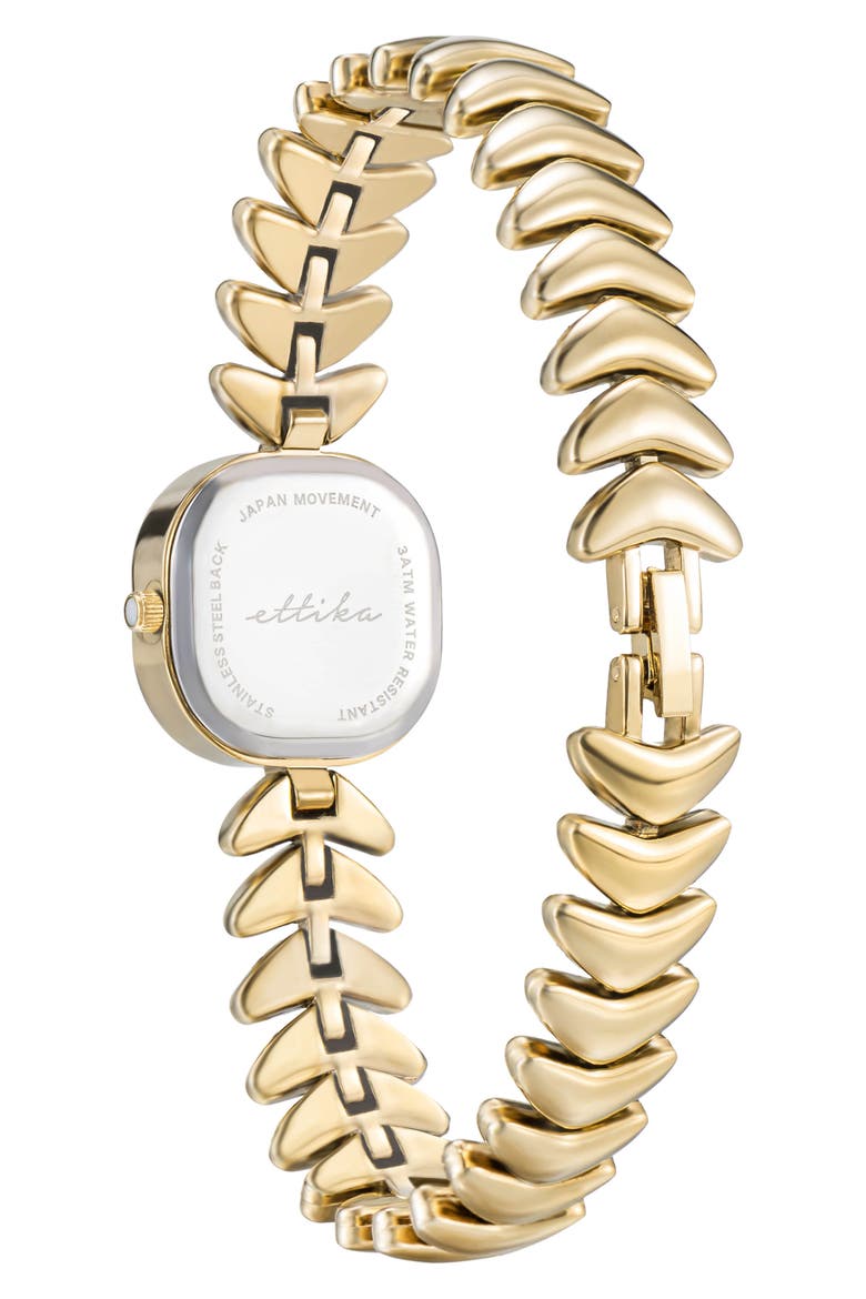 Metal Moderna Bracelet Watch, Alternate, color, GOLD