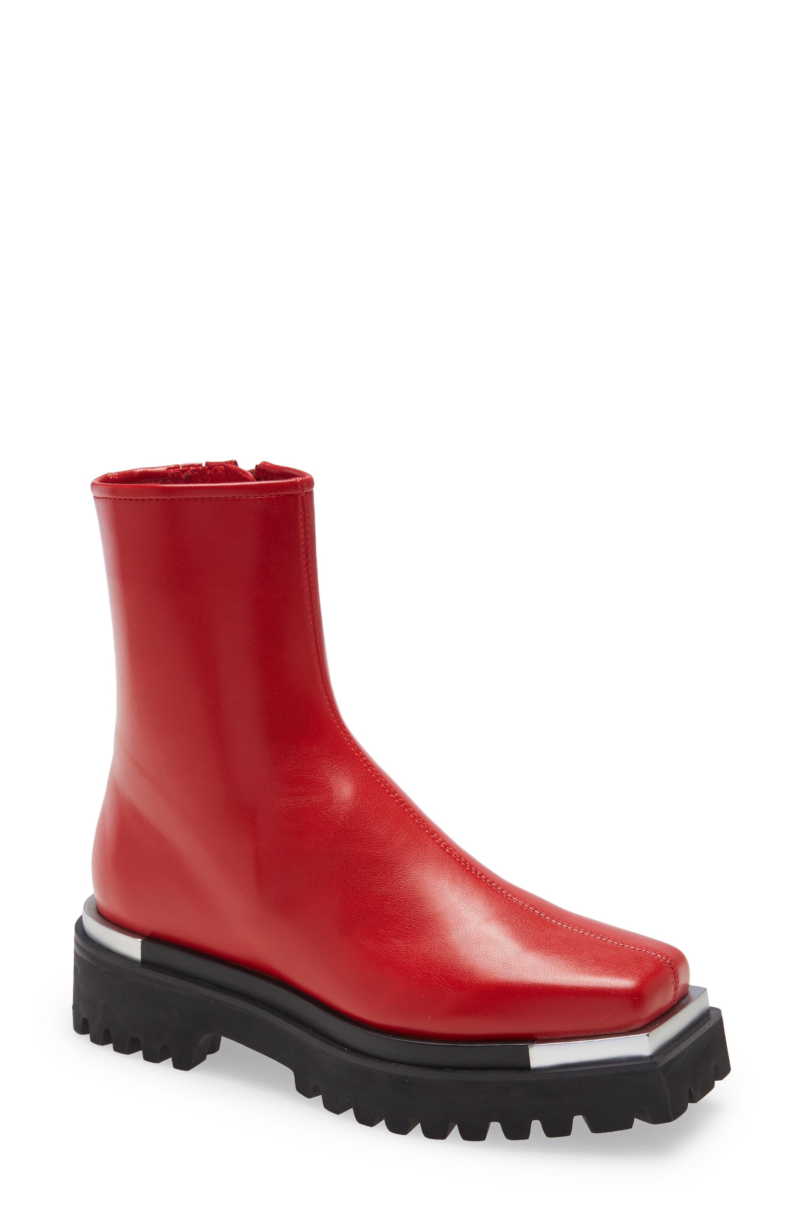 Devout Platform Boot, Main, color, RED