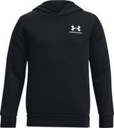 Under Armour Kids' Icon Cotton Blend Fleece Hoodie