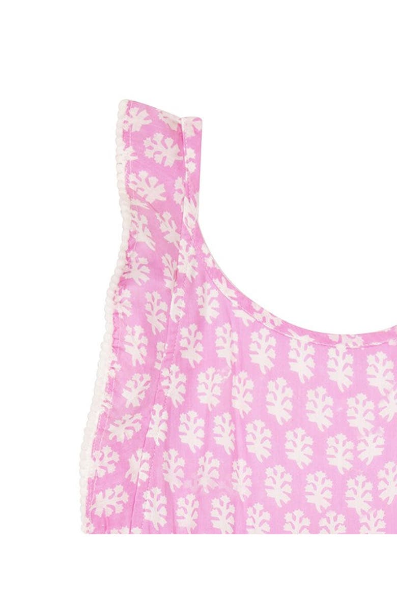 Mer St. Barth Daphne Flutter Sleeve Dress, Alternate, color, 