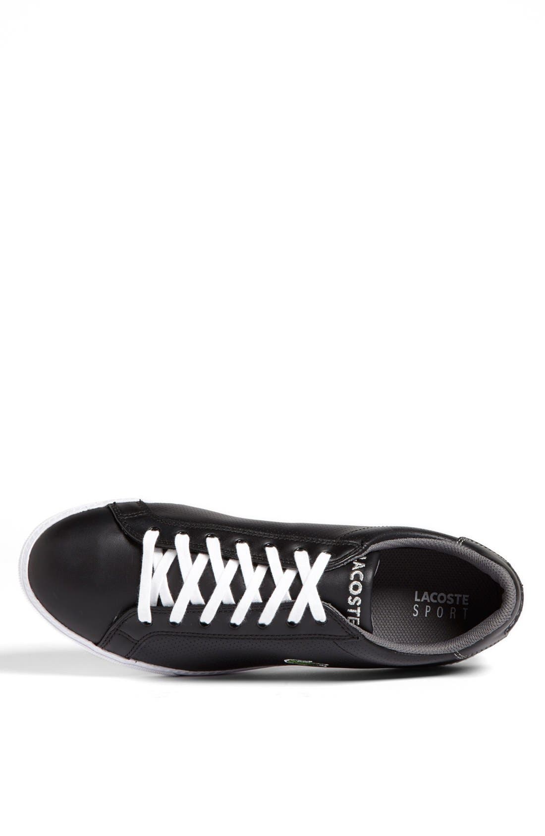 'Graduate' Sneaker, Alternate, color, BLACK/ DARK GREY LEATHER