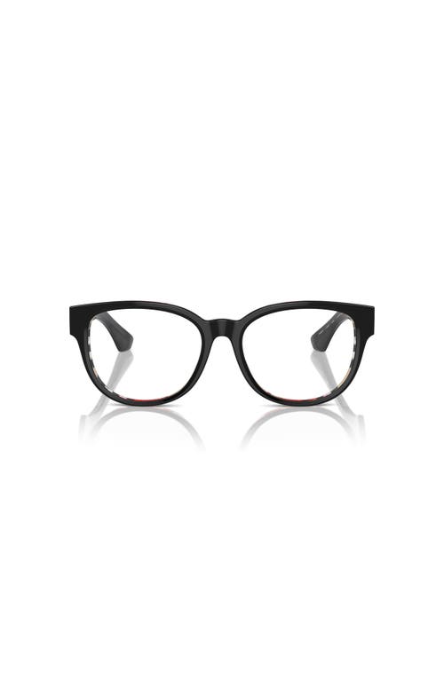 Burberry 53mm Phantos Optical Glasses In Blue