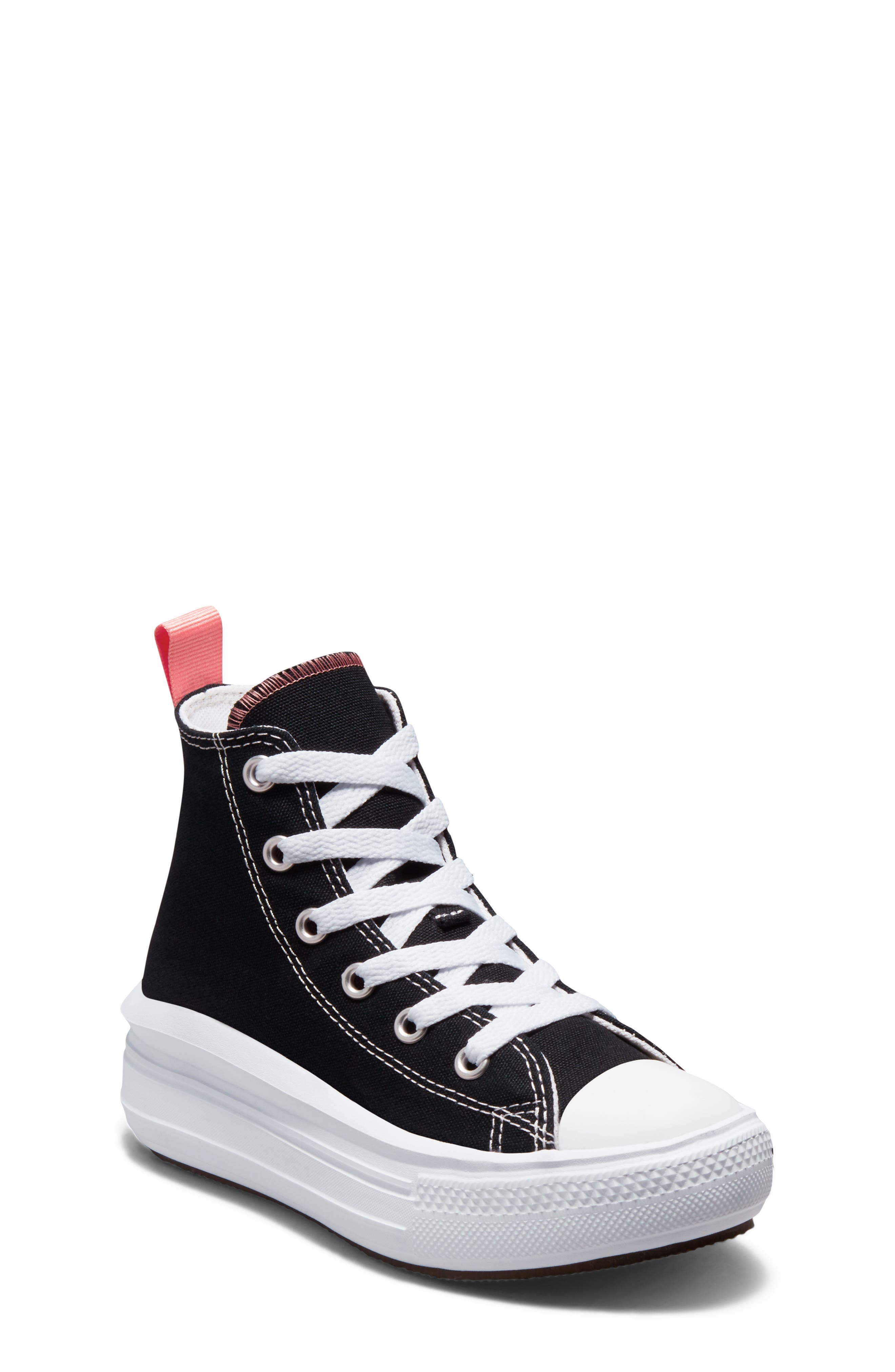 Converse Chuck Taylor<sup>®</sup> All Star<sup>®</sup> Move High Top Platform Sneaker, Main, color, 