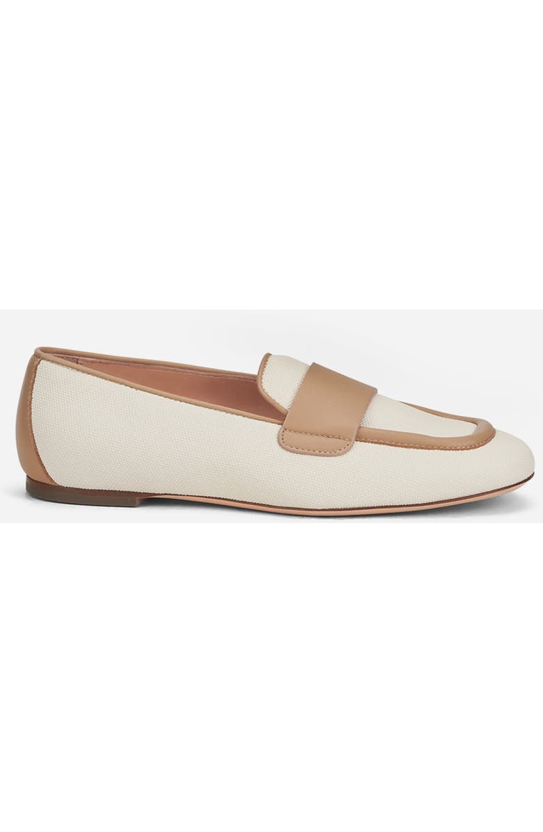 AGL Sheryl Raffia Moccasin, Main, color, Water Resistant Ivory