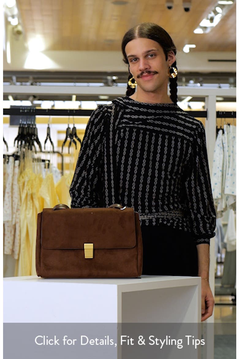 Hilary Faux Suede Shoulder Bag video