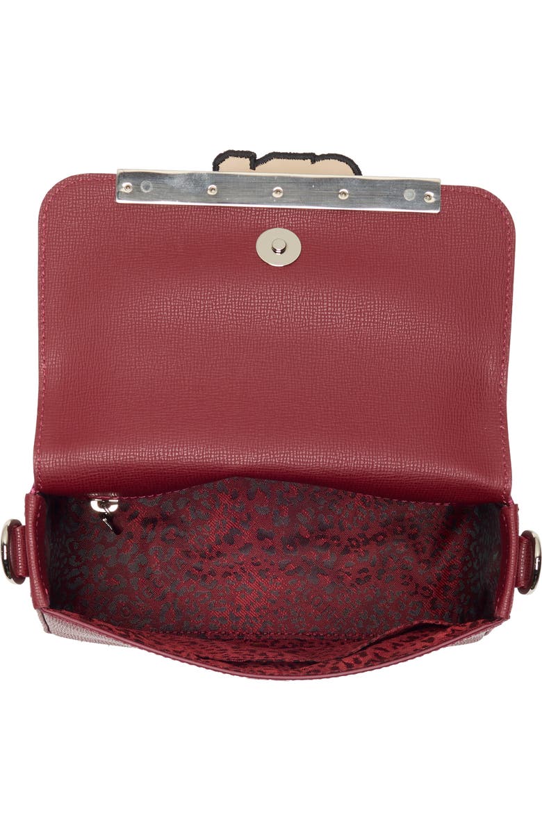 Longchamp Game On Small Crossbody Bag, Alternate, color, Carmine