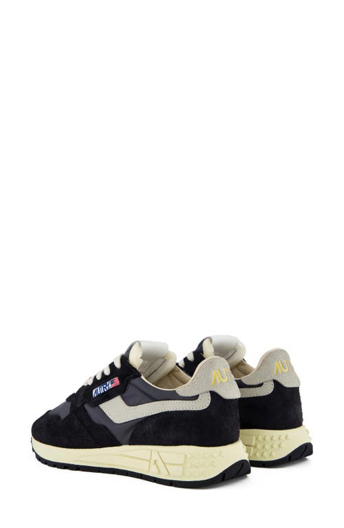 Autry Reelwind Low Top Sneaker In Black
