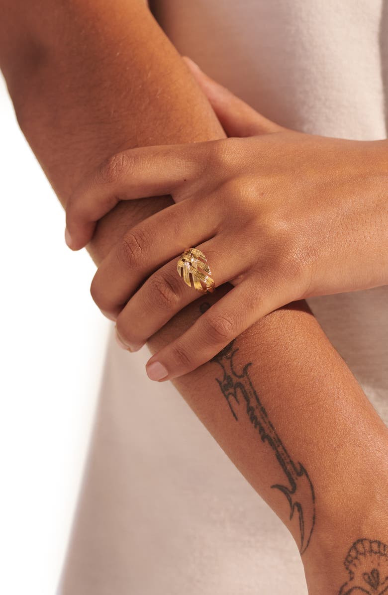 John Hardy Woven Bamboo Ring, Alternate, color, 