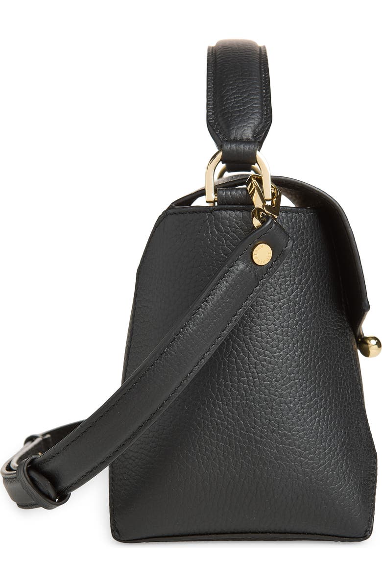 Strathberry Mosaic Leather Top Handle Bag, Alternate, color,