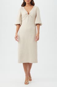 Trina Turk Madeline Textured Midi Dress