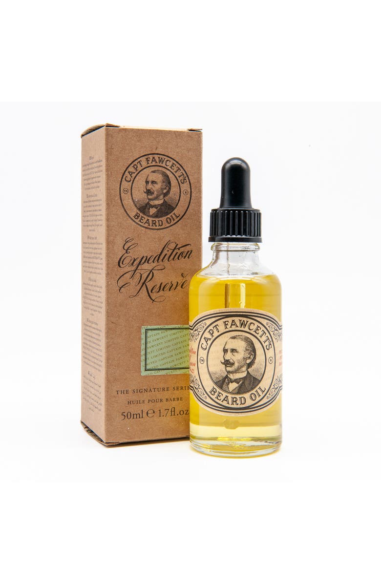 Captain Fawcett Expedition Reserve Beard Oil 50ml, Main, color, Expedition