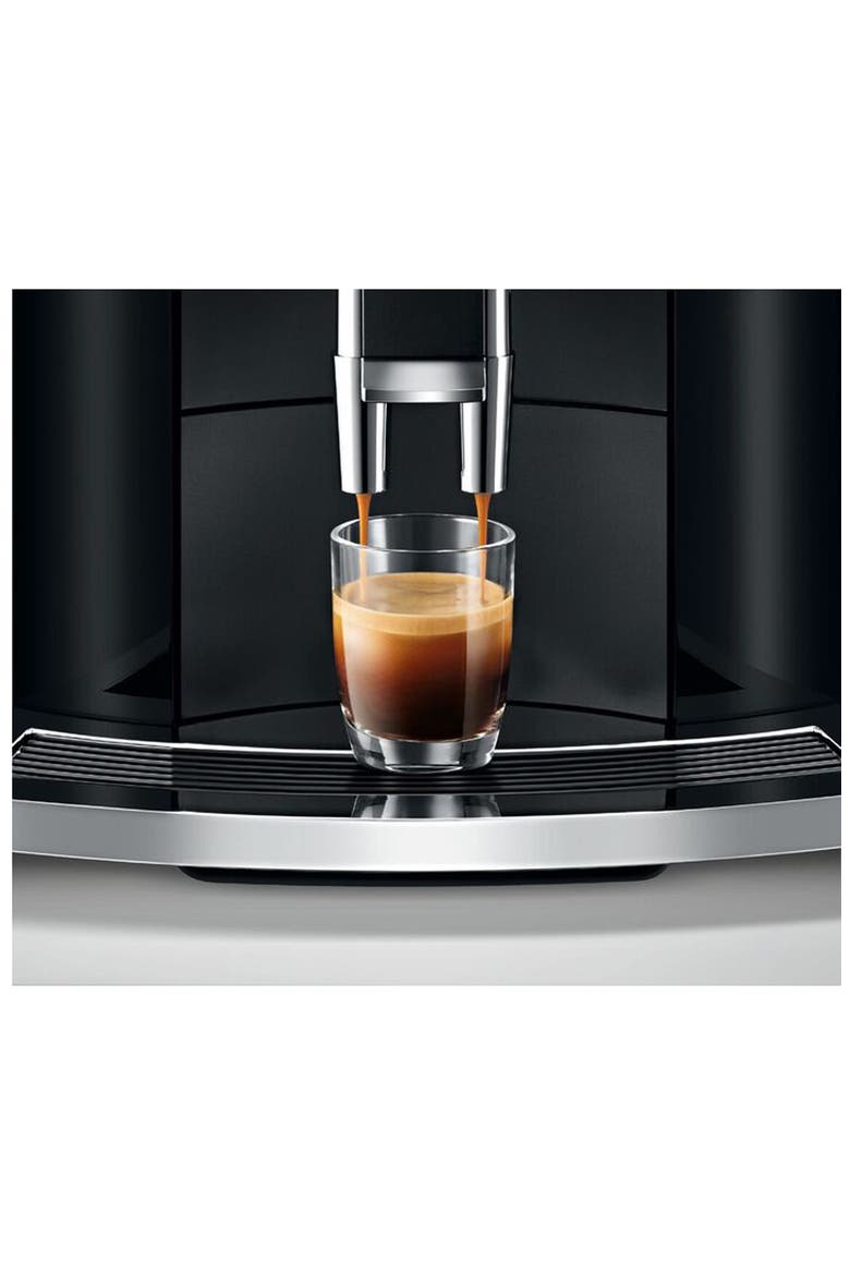 E8 Automatic Coffee Machine, Alternate, color, PIANO BLACK