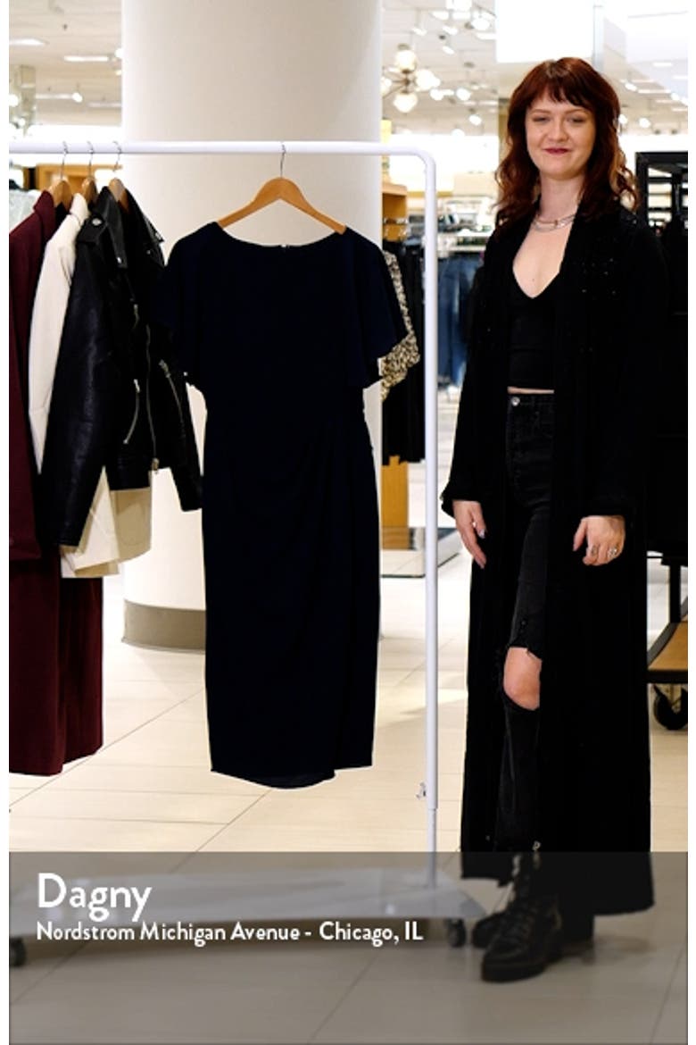 Flutter Sleeve Midi Dress video