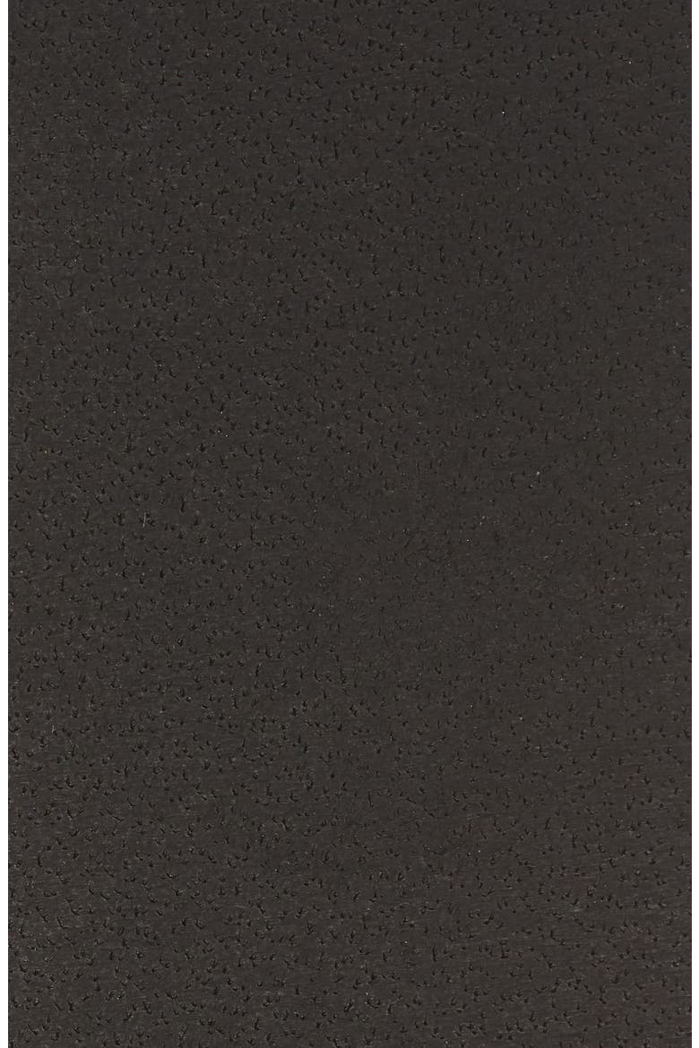 Lonny Knot Detail Leather Belt, Alternate, color, BLACK