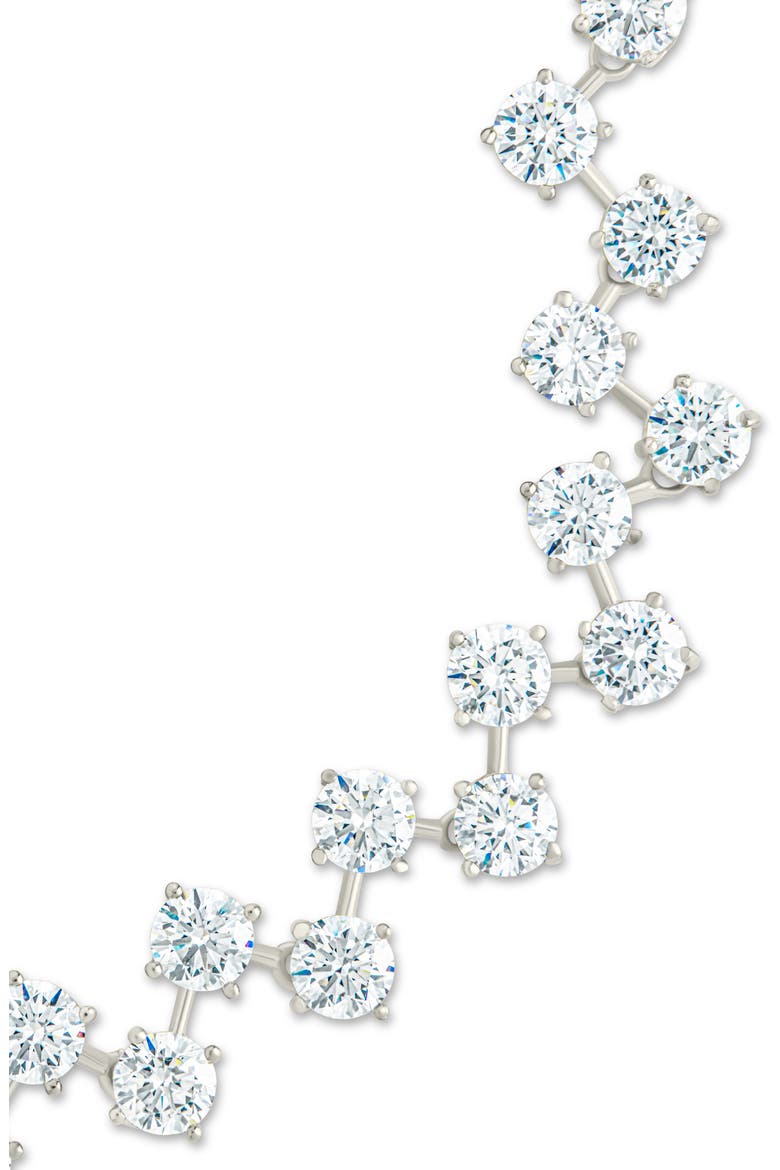 Carson Classic Cubic Zirconia Tennis Bracelet, Alternate, color, SILVER