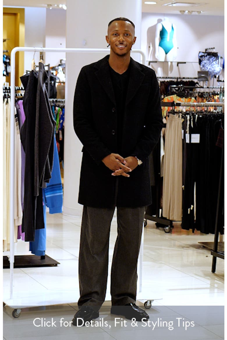 Caspian Wool Blend Coat video
