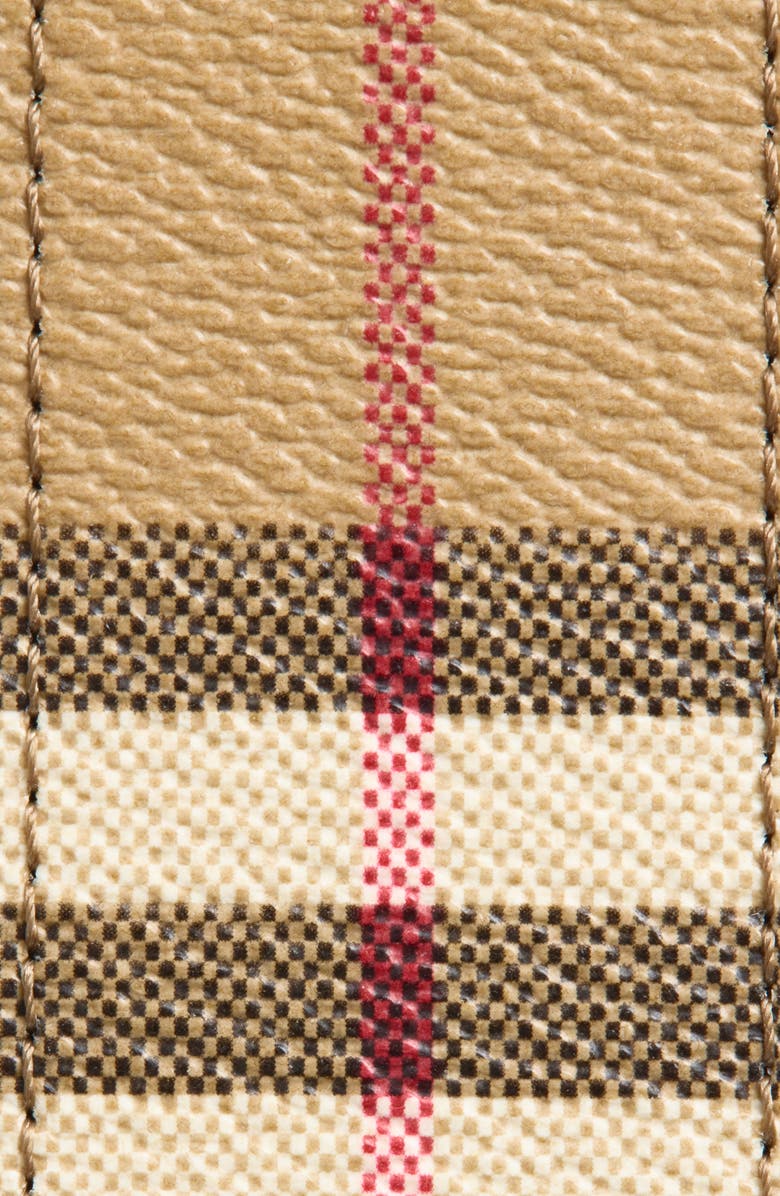 Burberry TB Plaque Check Reversible Belt, Alternate, color, Archive Beige/ Gold
