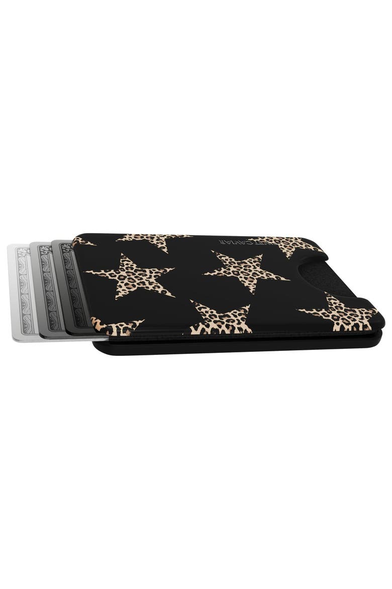 Magnetic Phone Wallet, Alternate, color, Brown Multicolor