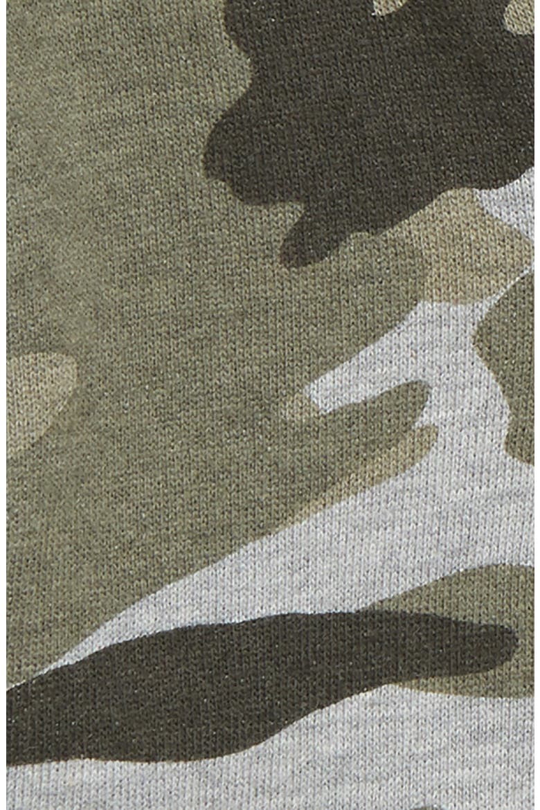Camo Zip Hoodie, Alternate, color, CHARCOAL HEATHE