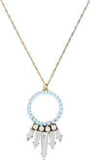 OLIVIA WELLES Corinne Pendant Necklace